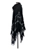 Westbound 100% Polyester Black Poncho Size S - photo 5