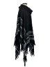 Westbound 100% Polyester Black Poncho Size S - photo 4