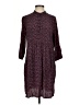 Esprit Print Burgundy Casual Dress Size 4 - photo 1