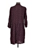 Esprit Print Burgundy Casual Dress Size 4 - photo 2