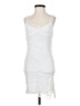 Motel 100% Polyester Stars White Cocktail Dress Size XXS - photo 1
