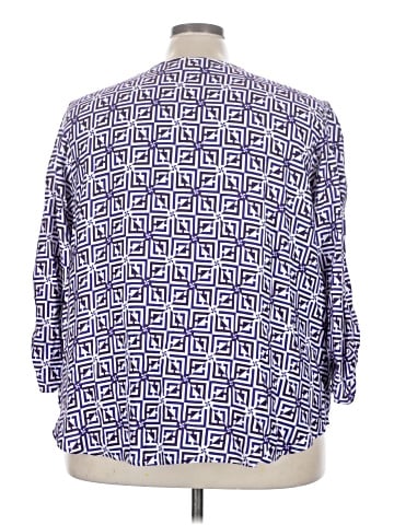 Liz Claiborne 3/4 Sleeve Blouse (view 2)