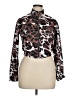 ChicMe Animal Print Brown Jacket Size XL - photo 1