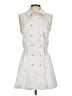 Bebe White Trenchcoat Size S - photo 1