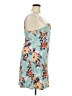 Mudd Floral Blue Casual Dress Size XXL - photo 4