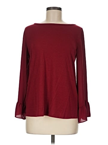 Ann Taylor LOFT 3/4 Sleeve T-Shirt (view 1)