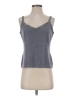 St. John Silver Sleeveless Top Size S - photo 1