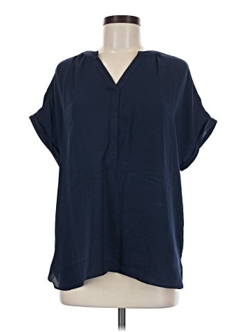Maurices Short Sleeve Blouse (view 1)