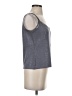 St. John Silver Sleeveless Top Size S - photo 4