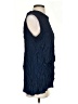 Shana 100% Polyester Blue Sleeveless Blouse Size S - photo 4