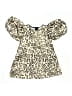 Next Animal Print Tan Dress Size 4 - photo 1