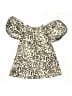 Next Animal Print Tan Dress Size 4 - photo 2