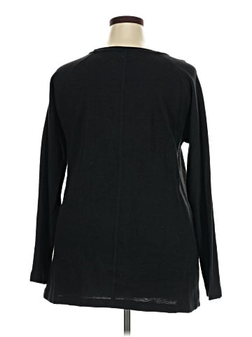Liz Claiborne Long Sleeve Top (view 2)