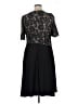 Perceptions Black Cocktail Dress Size XL - photo 2