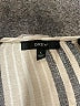 Drew Stripes Ivory Sleeveless Button-Down Shirt Size L - photo 6