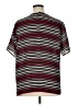 Chaus 100% Polyester Stripes Black Short Sleeve Top Size 16 - photo 2