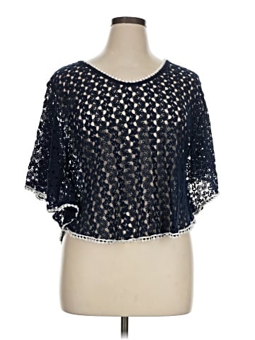 Mauve Short Sleeve Top (view 1)