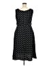Studio 1 100% Polyester Polka Dots Black Casual Dress Size 18 - photo 2