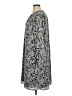 Ann Taylor LOFT 100% Polyester Paisley Gray Casual Dress Size 16 - photo 5