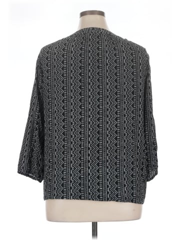 Adrienne Vittadini 3/4 Sleeve Blouse (view 2)