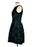 Gabby Skye Paisley Teal Cocktail Dress Size 8 - photo 5