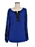 Antonio Melani 100% Polyester Blue Long Sleeve Blouse Size M - photo 1