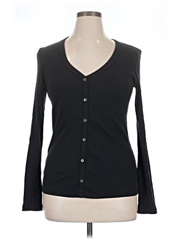 James Perse Long Sleeve Henley (view 1)