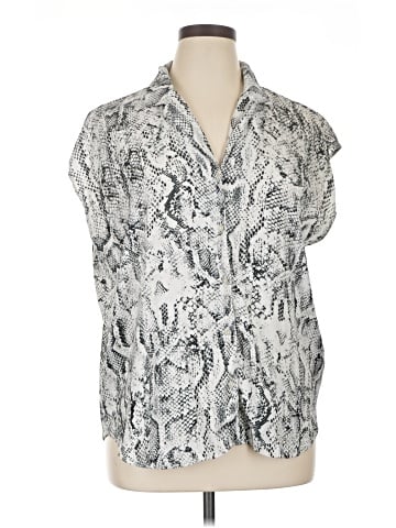 Philosophy Republic Clothing Short Sleeve Blouse (view 1)