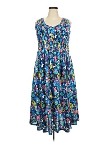 Woman Within Casual Dress (view 1)