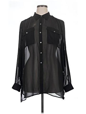 DKNYC 3/4 Sleeve Blouse (view 1)