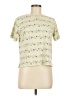 Classic Elements 100% Cotton Ivory Short Sleeve T-Shirt Size 10 - 12 - photo 1