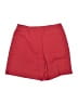 Haley Solid Red Shorts Size 10 - photo 2