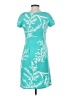 Sunny Leigh Print Teal Casual Dress Size XS - photo 2