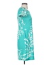 Sunny Leigh Print Teal Casual Dress Size XS - photo 4