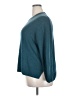 Ella Moss Solid Teal Pullover Sweater Size XXL (estimated) - photo 5