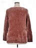 Orvis 100% Polyester Metallic Red Pullover Sweater Size XL - photo 2