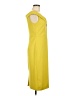 ECI Solid Yellow Cocktail Dress Size 6 - photo 4