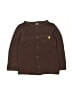 Carter's 100% Cotton Brown Long Sleeve Button-Down Shirt 6-9 MO / 9 MO - photo 1