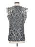 Motherhood 100% Polyester Silver Sleeveless Blouse Size S - photo 2