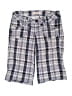 Candie's Plaid Gray Cargo Shorts Size 5 - photo 1