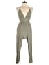 Lovely Day 100% Rayon Solid Gray Jumpsuit Size M - photo 1