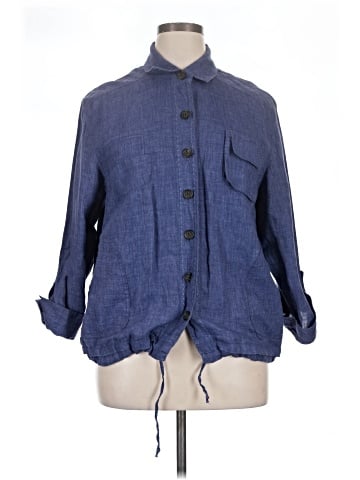 Coldwater Creek 3/4 Sleeve Button-Down Shirt (view 1)