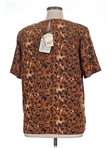 Worthington Short Sleeve Blouse (view 2)