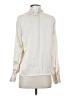 Francesca's 100% Polyester Ivory Long Sleeve Blouse Size S - photo 2