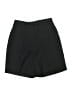 Haley 100% Polyester Solid Black Shorts Size 10 - photo 1