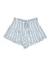 Cotton Candy LA 100% Rayon Stripes Blue Shorts Size S - photo 1