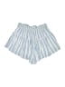 Cotton Candy LA 100% Rayon Stripes Blue Shorts Size S - photo 2