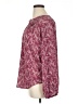 Fun2Fun 100% Polyester Burgundy Long Sleeve Blouse Size XL - photo 5