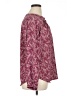 Fun2Fun 100% Polyester Burgundy Long Sleeve Blouse Size XL - photo 4
