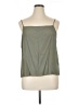 Garnet Hill 100% Polyester Green Tank Top Size 16 - photo 1